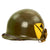 Original U.S. WWII & Korean War 1st Cavalry Division M1 McCord Rear Seam Helmet with Westinghouse Liner Original Items