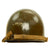 Original U.S. WWII & Korean War 1st Cavalry Division M1 McCord Rear Seam Helmet with Westinghouse Liner Original Items