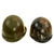 Original U.S. WWII & Korean War 1st Cavalry Division M1 McCord Rear Seam Helmet with Westinghouse Liner Original Items