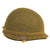 Original U.S. WWII 1944 M1 McCord Front Seam Swivel Bale Helmet with Firestone Liner and M44 Helmet Net Original Items