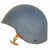Original U.S. WWII Navy USN MK2 Talker Flak Helmet with Chin Strap - Complete Excellent Condition Original Items