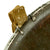 Original U.S. WWII Captain’s Rank Painted M1 Fixed Bale Helmet Original Items