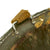 Original U.S. WWII Captain’s Rank Painted M1 Fixed Bale Helmet Original Items