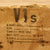 Original U.S. WWII Army 10-in-1 Ration Cardboard Crate Dated June 1944 Original Items