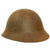 Original Imperial Japanese Army WWII Type 90 Civil Defense Helmet with Kanji Markings Original Items