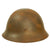 Original Imperial Japanese Army WWII Type 90 Civil Defense Helmet with Kanji Markings Original Items