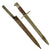 Original U.S. Philippine - American War Model 1892 Krag Rifle Bayonet and 1st Pattern Scabbard - Dated 1899 Original Items