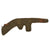 Original U.S. WWII Canvas Transport Case For M1 and M1A1 Thompson SMG Original Items