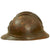 Original Rare French WWI Colonial Infantry & Navy Model 1915 Adrian Steel Helmet Shell - Troupes Coloniales Original Items