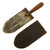 Original U.S. Indian Wars Era Model 1873 Entrenching Tool Knife with Leather Scabbard Original Items