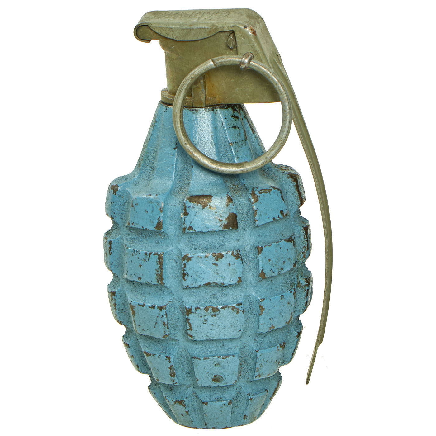 Original U.S. WWII M21 Inert Practice Pineapple Fragmentation Training ...