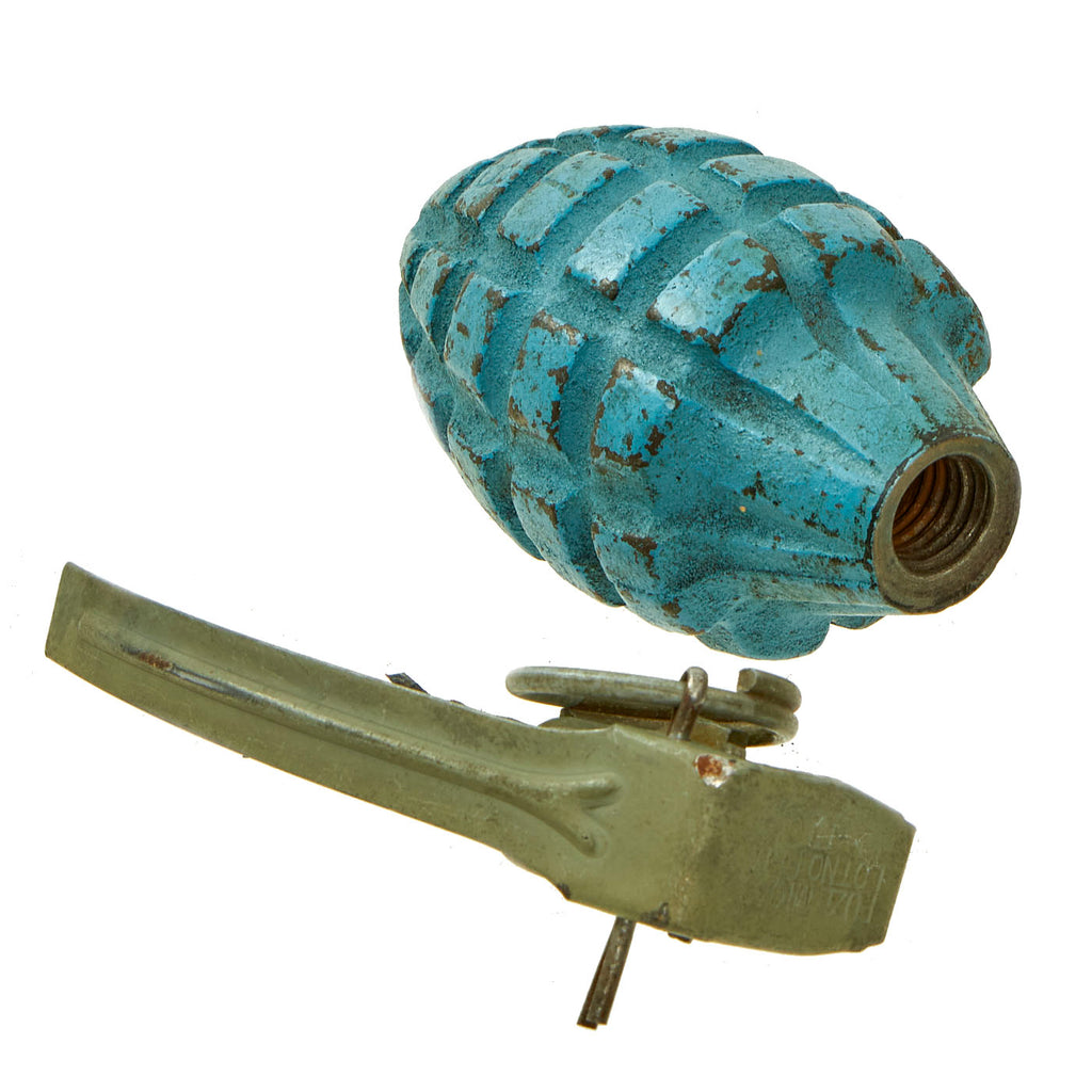 Original U.S. WWII M21 Inert Practice Pineapple Fragmentation Training ...