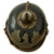 Original Imperial German WWI Prussian EM/NCO Infantry M1915 Pickelhaube Spiked Helmet With Regiment Markings - Complete Original Items
