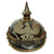 Original Imperial German WWI Prussian EM/NCO Infantry M1915 Pickelhaube Spiked Helmet With Regiment Markings - Complete Original Items