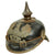 Original Imperial German WWI Prussian EM/NCO Infantry M1915 Pickelhaube Spiked Helmet With Regiment Markings - Complete Original Items