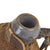 Original German WWI Infantry M1915 Canteen Feldflasche Lot - Corduroy and Paper Cloth Covers Original Items