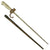 Original French WWI Lebel M.1886 Nickel Handle Cruciform Épée Bayonet with Steel Scabbard Original Items