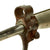 Original French WWI Lebel M.1886 Nickel Handle Cruciform Épée Bayonet with Steel Scabbard Original Items