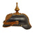 Original Imperial German WWI Prussian Customs Officer Model 1897 Pickelhaube Spiked Helmet Original Items