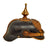 Original Imperial German WWI Prussian Customs Officer Model 1897 Pickelhaube Spiked Helmet Original Items