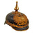 Original Imperial German WWI Prussian Customs Officer Model 1897 Pickelhaube Spiked Helmet Original Items