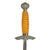 Original German WWII 2nd Model Luftwaffe Dagger with Hanger & Scabbard - Unmarked Original Items