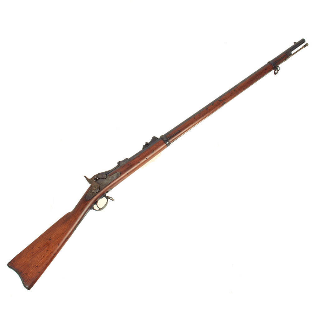 Original U.S. Springfield Trapdoor Model 1873 Rifle made in 1887 with 1st Model Ramrod - Serial No 385230 Original Items