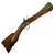 Original Ottoman Flintlock Blunderbuss Pistol with Brass Inlaid Full Stock and Silver Inlaid Barrel - circa 1810 Original Items