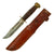Original U.S. WWII RH PAL 36 MkII-Style Fighting Knife with Leather Belt Scabbard Original Items