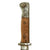 Original German WWI Seitengewehr M1884/98 II Sawback Bayonet by Gottlieb Hammesfahr & Co. with Scabbard Original Items