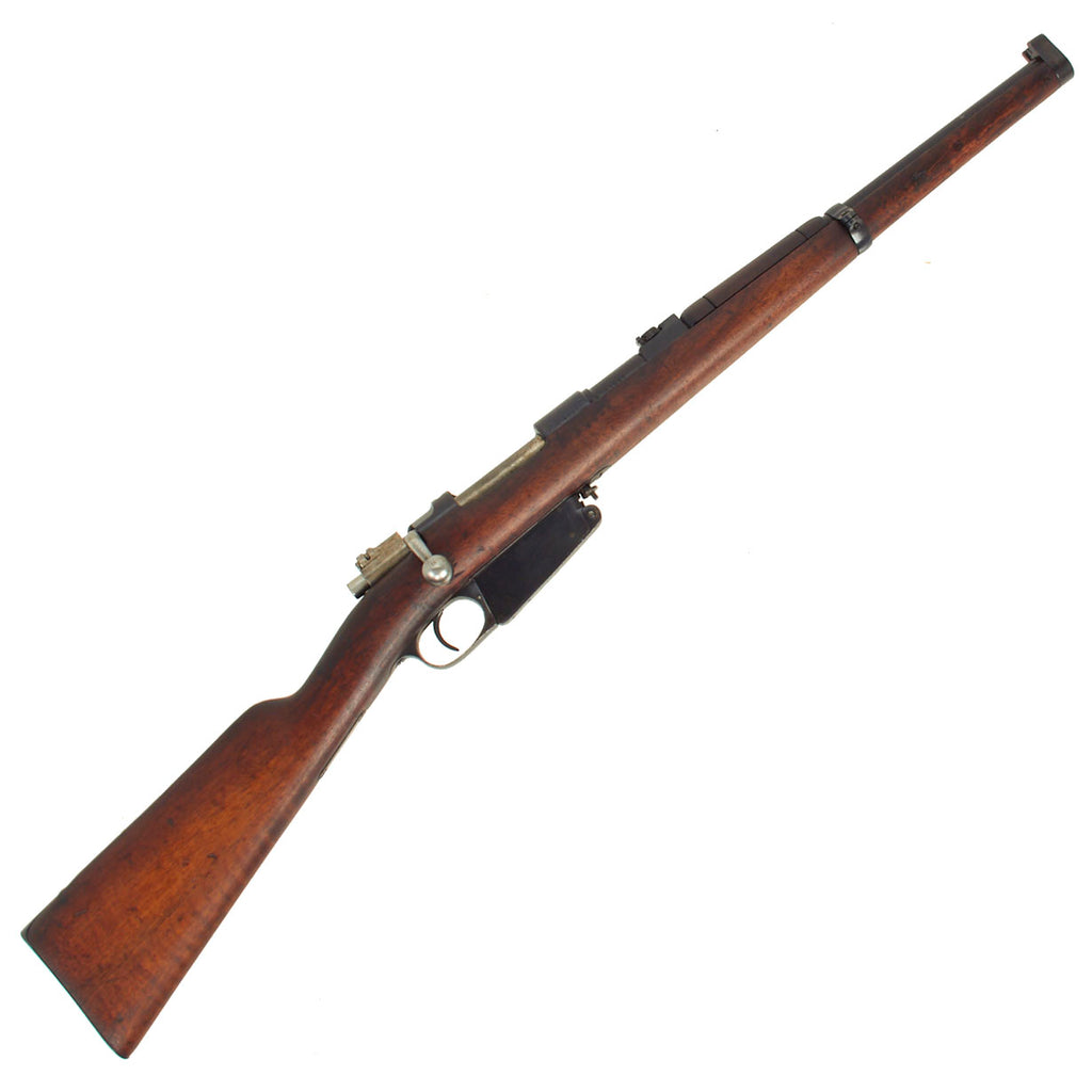 Original German Made M1891 Argentine Mauser Carbine by Ludwig Loewe with Matching Serial B4023 & Intact Crest - made in 1892 Original Items