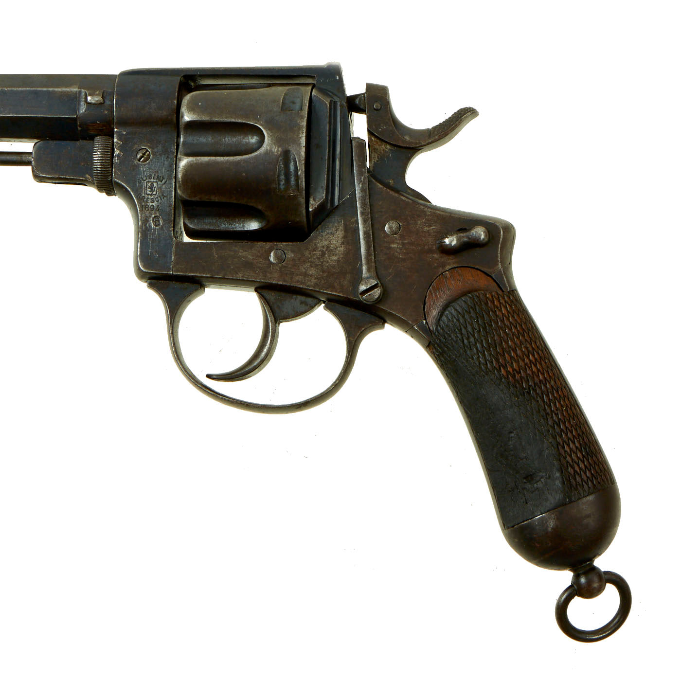 Bodeo Original Italian Bodeo Model 1889 Officer's Revolver by Glisenti of Br ...