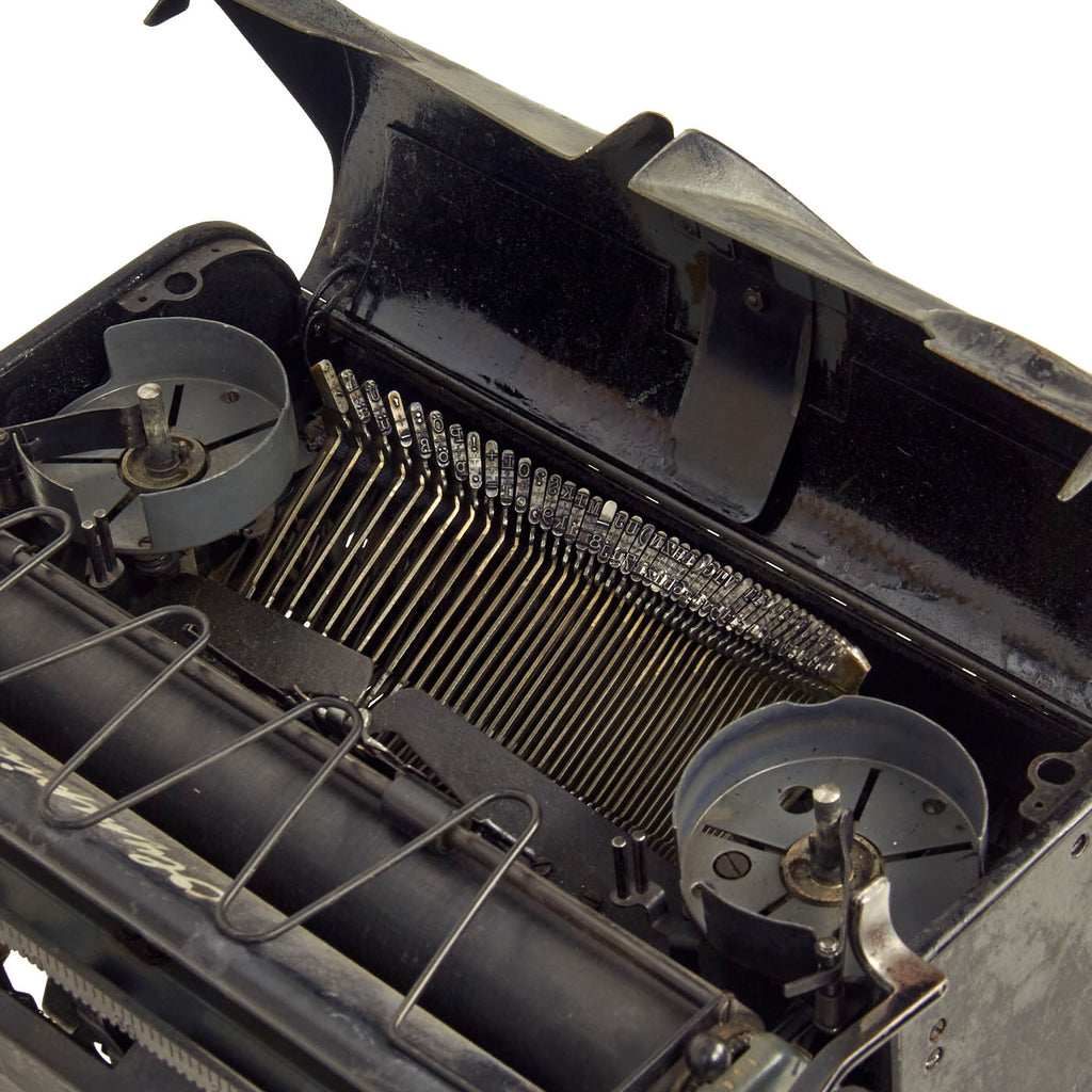 Original German WWII Rare SS Typewriter by Olympia Serial 403522 with ...
