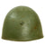 Original WWII Italian M33 Helmet marked with Eagle & Crossed Flags Stencil - stamped P99 Original Items