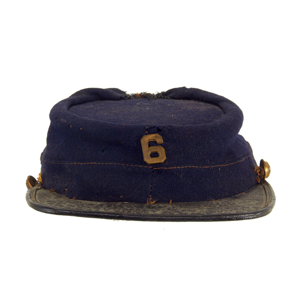 Original Early Indian Wars Model 1872 U.S. Army 6th Infantry Regiment Officer Issue Kepi Original Items