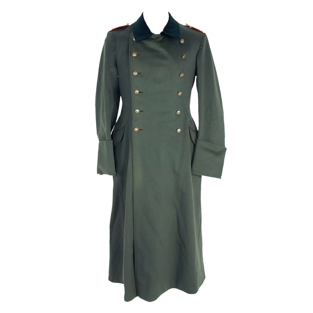 Original German WWII German Major der Feldgendarmerie Officer's M36 Wool Greatcoat Original Items