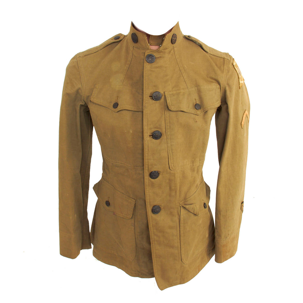 Original U.S. WWI US Army 80th Infantry Division, 314th Field Artillery Battalion Uniform Tunic Original Items