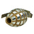 Original U.S. WWII MkII Inert Chromed Practice Pineapple Fragmentation Hand Grenade Original Items