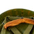 Original U.S. WWII Vietnam War Brigadier General’s M1 Helmet with 1968 Dated Mitchell Pattern Reversible Camouflage Cover and Elastic Band Original Items