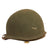 Original U.S. WWII Unissued 1945 M1 McCord Rear Seam Swivel Bale Helmet with MSA Liner Original Items
