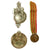 Original Italy WWII Medal and Uniform Insignia Lot - 16 Items Original Items
