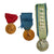 Original Italy WWII Medal and Uniform Insignia Lot - 16 Items Original Items