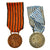Original Italy WWII Medal and Uniform Insignia Lot - 14 Items Original Items