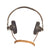 Original German WWII Panzer Armored Vehicle Model B Headset with Throat Mic Original Items
