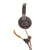 Original German WWII Panzer Armored Vehicle Model B Headset with Throat Mic Original Items