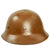Original Japanese WWII Late War Last Ditch Type 92 Army Combat Helmet with Liner and Chinstrap - Tetsubo Original Items