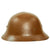 Original Japanese WWII Late War Last Ditch Type 92 Army Combat Helmet with Liner and Chinstrap - Tetsubo Original Items