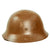 Original Japanese WWII Late War Last Ditch Type 92 Army Combat Helmet with Liner and Chinstrap - Tetsubo Original Items