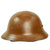 Original Japanese WWII Late War Last Ditch Type 92 Army Combat Helmet with Liner and Chinstrap - Tetsubo Original Items