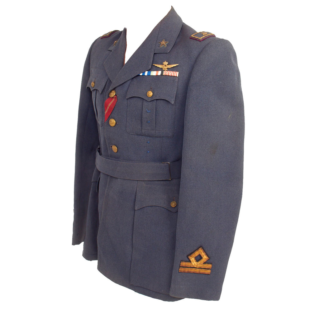 Original Italian Air Force army blue work jacket vintage uniform aircrew NEW